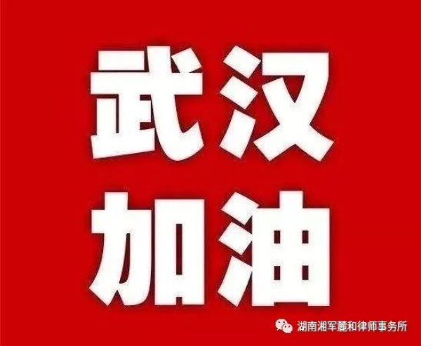  不忘初心 坚守岗位 ——湖南湘军麓和律师事务所律师抗击疫情在行动 